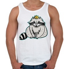 PRINTFASHION Mosómaci - Férfi atléta - Fehér atléta, trikó