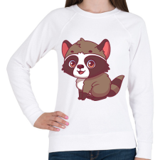 PRINTFASHION mosómaci - Női pulóver - Fehér női pulóver, kardigán