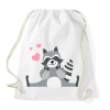 PRINTFASHION Mosómaci - Sportzsák, Tornazsák - Fehér