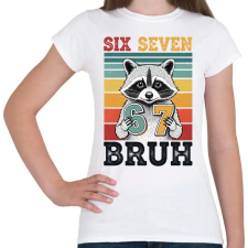 PRINTFASHION mosómedve 67  - Női póló - Fehér női póló