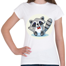 PRINTFASHION mosómedve - Női póló - Fehér