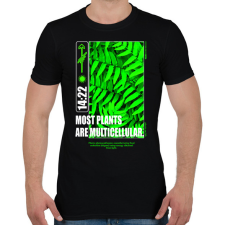 PRINTFASHION Most plants - Férfi póló - Fekete férfi póló