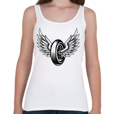 PRINTFASHION motor - Női atléta - Fehér