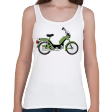 PRINTFASHION Motor  - Női atléta - Fehér