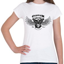 PRINTFASHION motor - Női póló - Fehér női póló