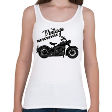 PRINTFASHION Motorcycle  - Női atléta - Fehér