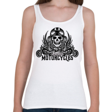 PRINTFASHION Motorcycle  - Női atléta - Fehér