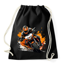 PRINTFASHION Motorozás  - Sportzsák, Tornazsák - Fekete tornazsák