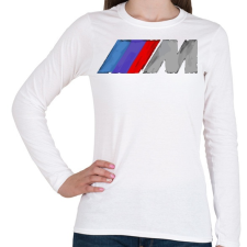 PRINTFASHION Motorsports - Női hosszú ujjú póló - Fehér női póló