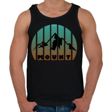 PRINTFASHION MOUNT - Férfi atléta - Fekete
