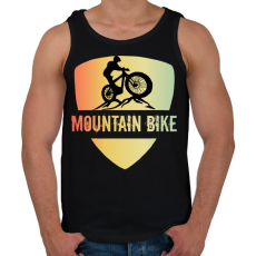 PRINTFASHION MOUNTAIN BIKE - Férfi atléta - Fekete