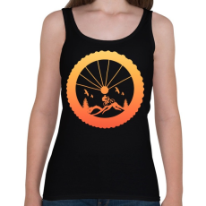 PRINTFASHION MOUNTAIN BIKE - Női atléta - Fekete