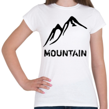 PRINTFASHION Mountain  - Női póló - Fehér női póló