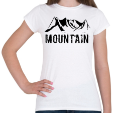 PRINTFASHION Mountain  - Női póló - Fehér női póló