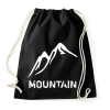 PRINTFASHION Mountain  - Sportzsák, Tornazsák - Fekete