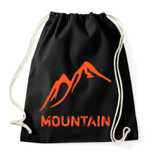 PRINTFASHION Mountain  - Sportzsák, Tornazsák - Fekete tornazsák