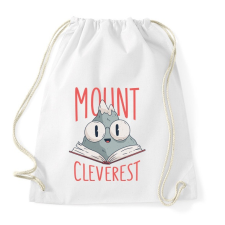 PRINTFASHION MountCleverest - Sportzsák, Tornazsák - Fehér tornazsák