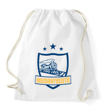 PRINTFASHION Mozdonyvezető - Sportzsák, Tornazsák - Fehér tornazsák