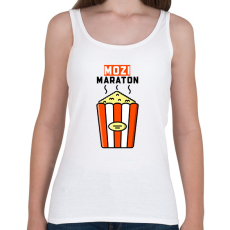 PRINTFASHION MOZI MARATON - Női atléta - Fehér