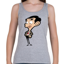 PRINTFASHION Mr. Bean - Női atléta - Sport szürke női trikó