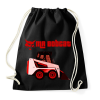 PRINTFASHION mr bobcat2 - Sportzsák, Tornazsák - Fekete
