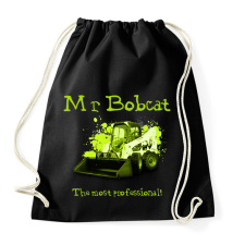 PRINTFASHION Mr Bobcat 3 - Sportzsák, Tornazsák - Fekete tornazsák