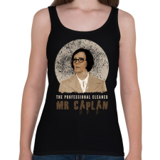 PRINTFASHION mr caplan - Női atléta - Fekete női trikó