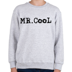 PRINTFASHION Mr. Cool - Gyerek pulóver - Sport szürke