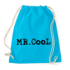 PRINTFASHION Mr. Cool - Sportzsák, Tornazsák - Surf blue