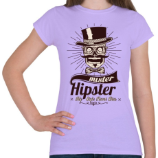 PRINTFASHION Mr. Hipszter - Női póló - Viola