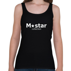 PRINTFASHION mstar fehér polominta - Női atléta - Fekete