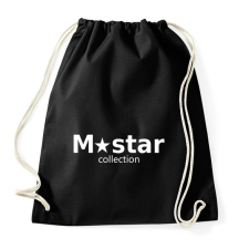 PRINTFASHION mstar fehér polominta - Sportzsák, Tornazsák - Fekete tornazsák