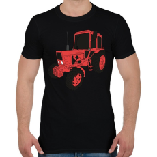 PRINTFASHION Mtz - Férfi póló - Fekete