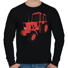 PRINTFASHION Mtz - Férfi pulóver - Fekete férfi pulóver, kardigán