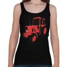 PRINTFASHION Mtz - Női atléta - Fekete női trikó