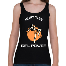 PRINTFASHION MUAY THAI - Női atléta - Fekete