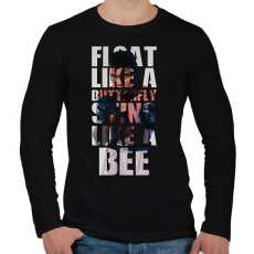 PRINTFASHION Muhammad idézet - Férfi hosszú ujjú póló - Fekete