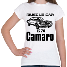 PRINTFASHION muscle car 1970 camaro - Női póló - Fehér női póló