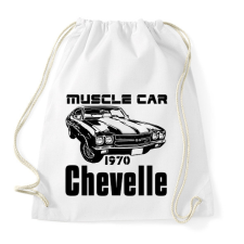 PRINTFASHION muscle car 1970 chevelle - Sportzsák, Tornazsák - Fehér tornazsák