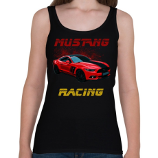 PRINTFASHION mustang racing - Női atléta - Fekete