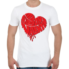 PRINTFASHION My Bloody Valentine - Férfi póló - Fehér
