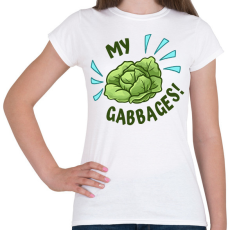 PRINTFASHION My Gabbages! - Avatar - Női póló - Fehér