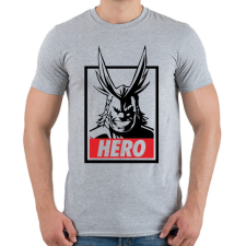 PRINTFASHION My Hero Academia - Férfi póló - Sport szürke férfi póló