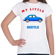 PRINTFASHION MY LITTLE BEETLE - Női póló - Fehér