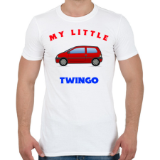 PRINTFASHION MY LITTLE TWINGO - Férfi póló - Fehér férfi póló