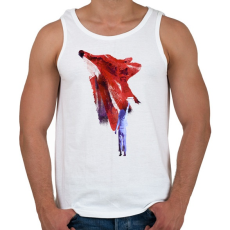 PRINTFASHION My only friend - Férfi atléta - Fehér