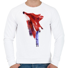 PRINTFASHION My only friend - Férfi pulóver - Fehér