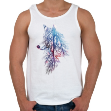 PRINTFASHION My roots - Férfi atléta - Fehér atléta, trikó