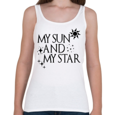 PRINTFASHION My Sun And My Star - Női atléta - Fehér