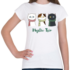 PRINTFASHION Mystic Trio - Női póló - Fehér